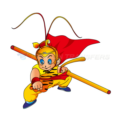 Monkey Iron-on Stickers (Heat Transfers)NO.8655